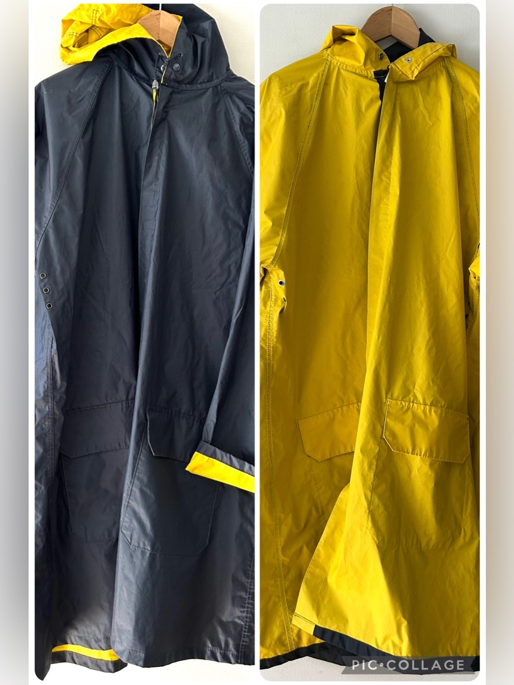 Reversible raincoat